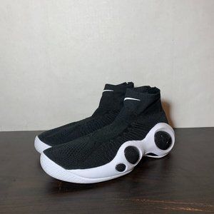 Nike Flight Bonafide Black White Shoes Mens 10.5